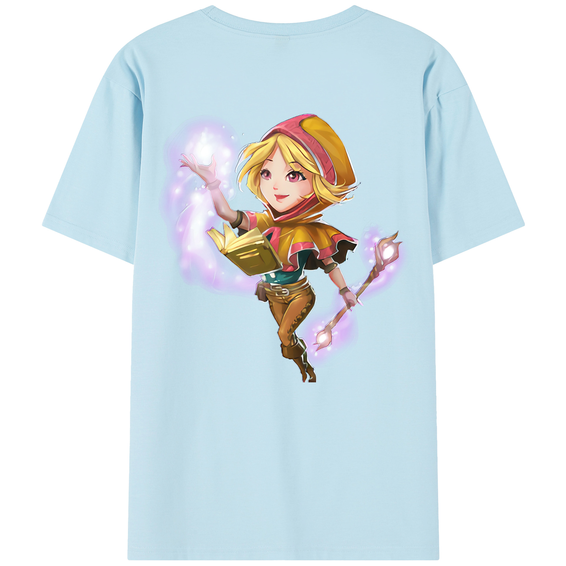 リーグ・オブ・レジェンド League of Legends LOL 綿100％半袖Tシャツ（背面プリント）